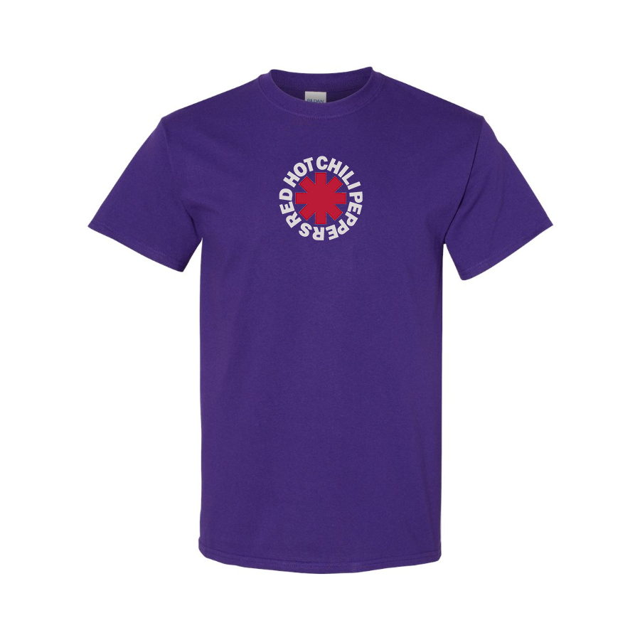 Men's Red Hot Chili Peppers Logo Cotton T-Shirt