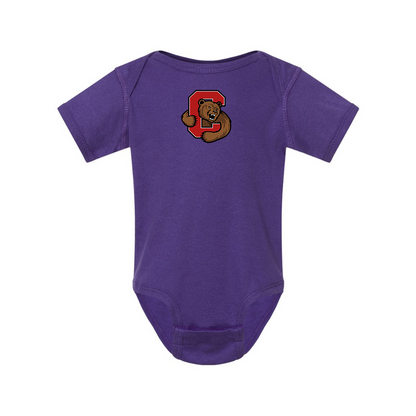 Cornell Big Red Rabbit Skins Infant Baby Rib Bodysuit