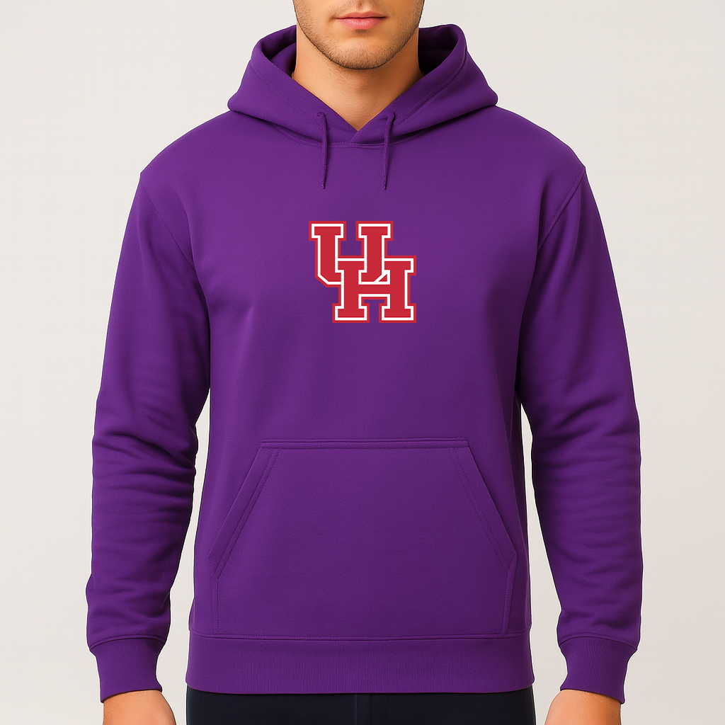 Men's Houston Cougars Logo Pullover Hoodie