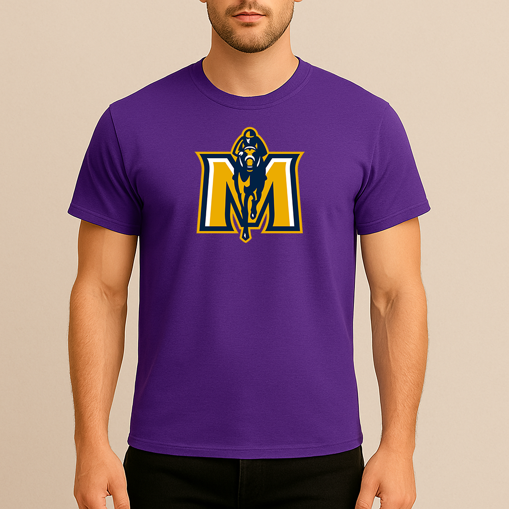 Men's Murray State Racers Logo Cotton T-Shirt
