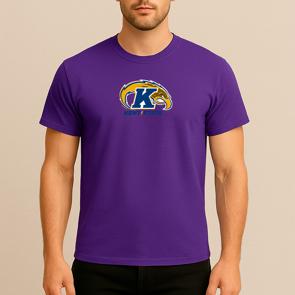 Men's Kent State Golden Flashes Logo Cotton T-Shirt