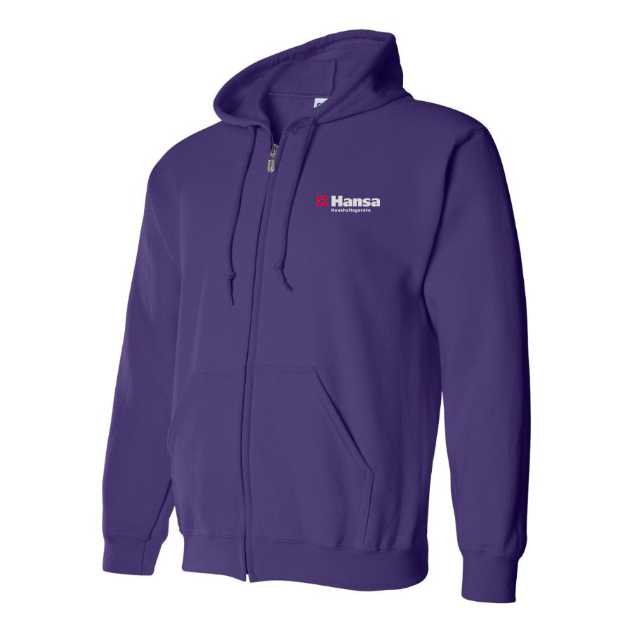 Men's Hansa Logo Zipper Hoodie