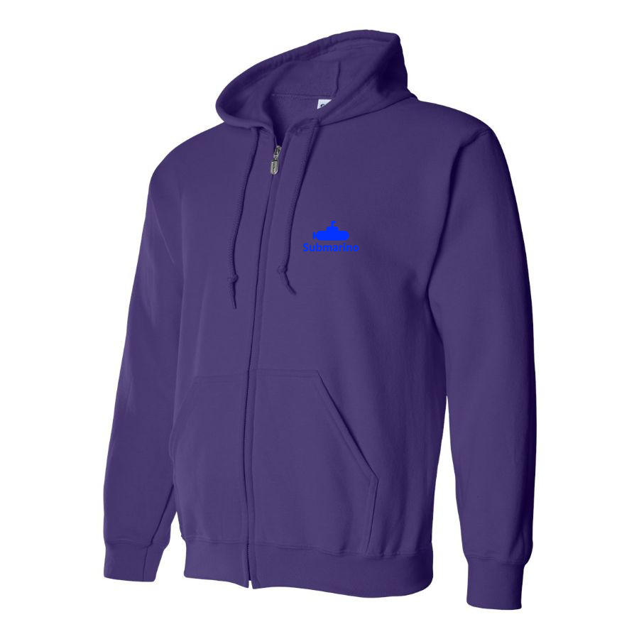 Men's Submarino Logo Zipper Hoodie