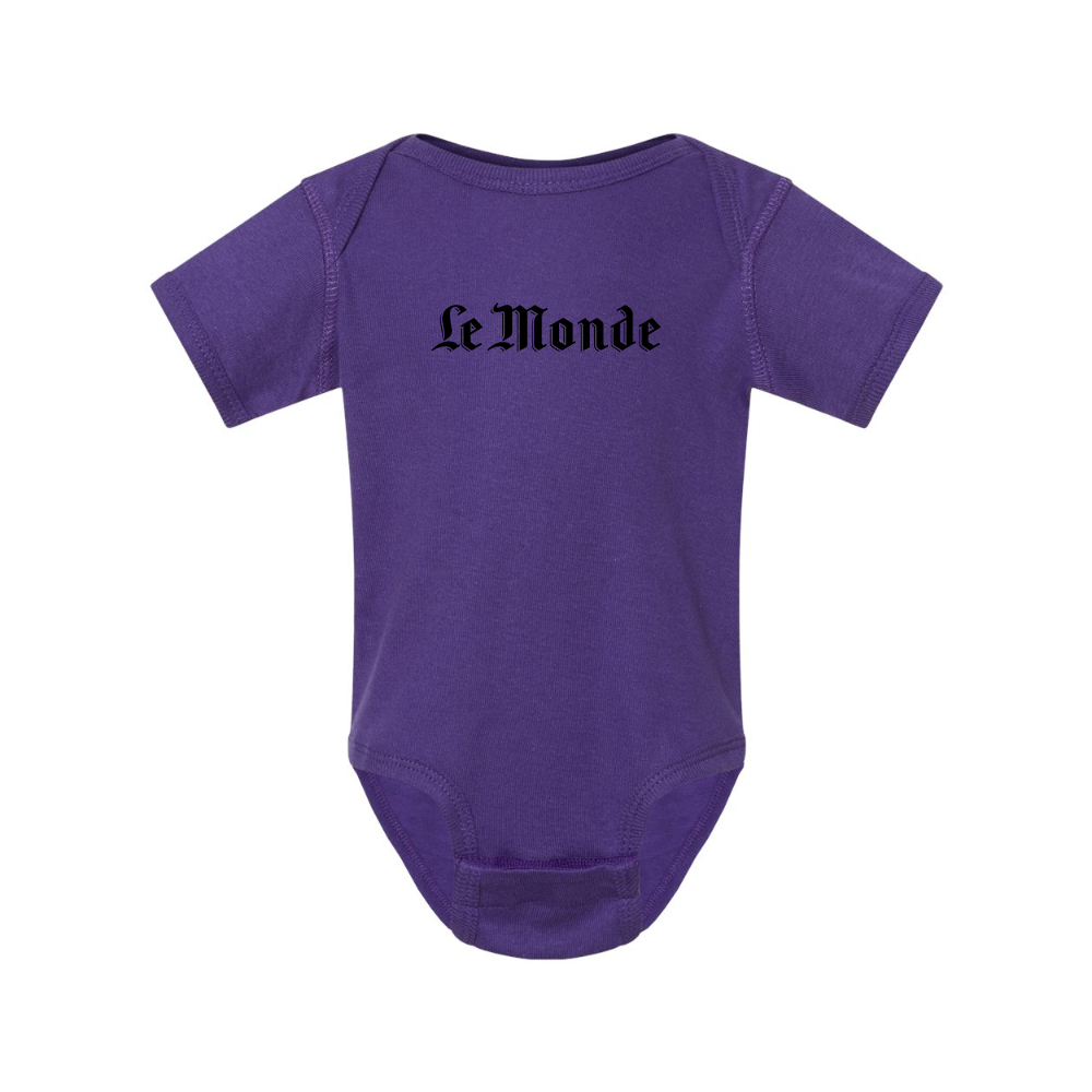 Le Monde Rabbit Skins Infant Baby Rib Bodysuit