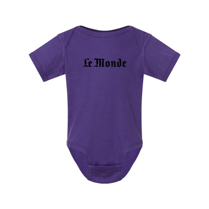 Le Monde Rabbit Skins Infant Baby Rib Bodysuit