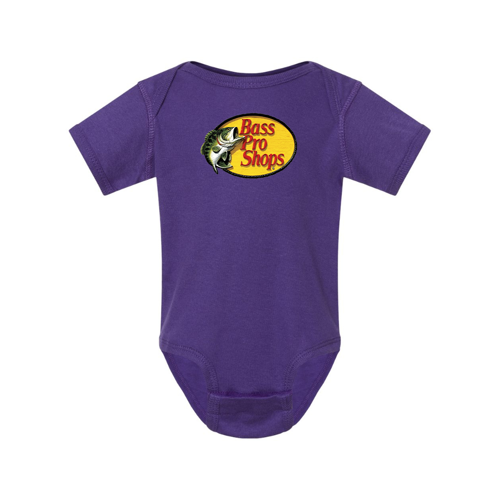Bass Pro Shops Logo Rabbit Skins Infant Baby Rib Bodysuit
