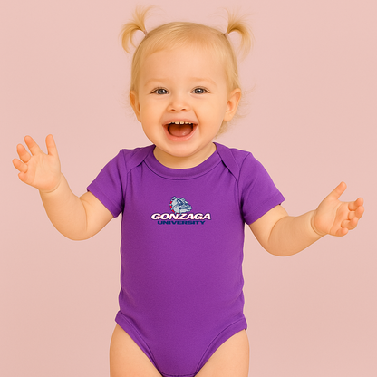 George Gonzaga Bulldogs Logo Baby Romper Onesie
