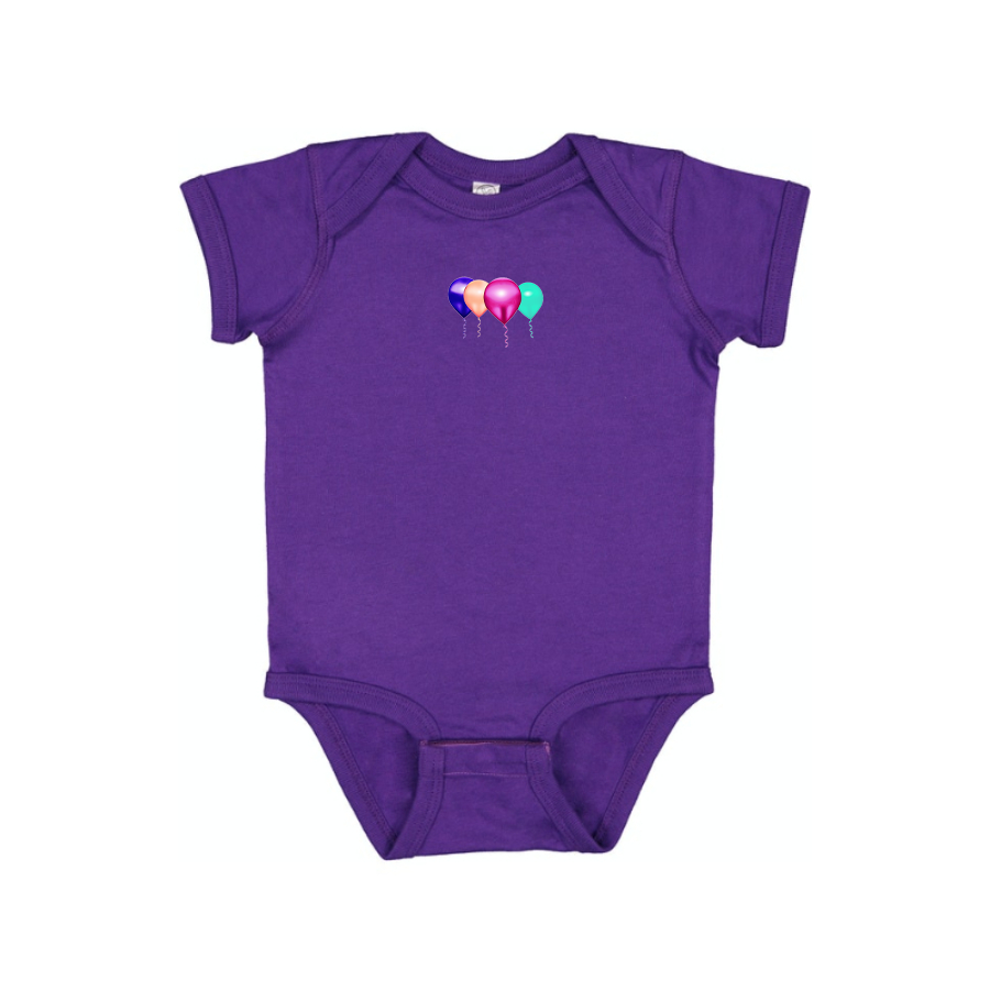 Balloon-Emojis Logo Baby Onesie Romper