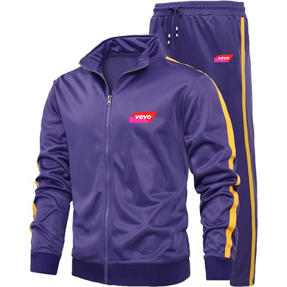 Men's Vevo Thumbnail Banner Logo Dri-Fit TrackSuit