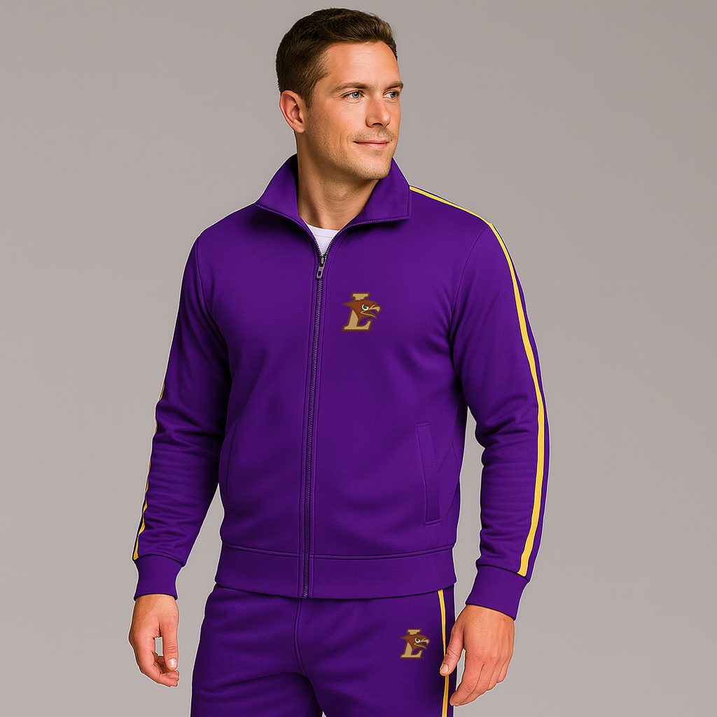 Men's Lehigh Mountain Hawks Logo Dri-Fit TrackSuit