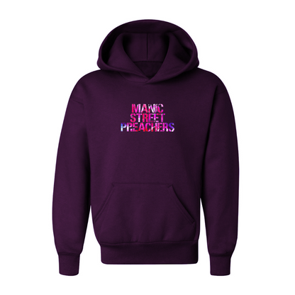 Youth Manic Street Preachers Logo  Pullover Hoodie