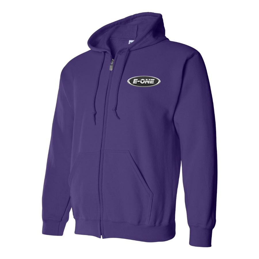 Men's E-One Logo Zipper Hoodie