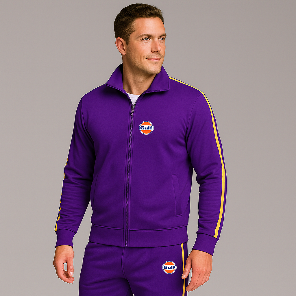 Men's Gulf Oil Logo Dri-Fit TrackSuit