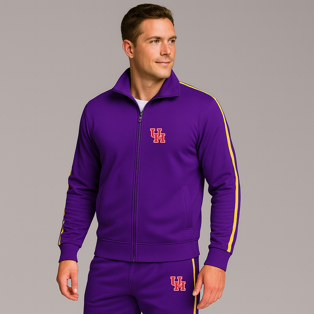 Men's Houston Cougars Logo Dri-Fit TrackSuit