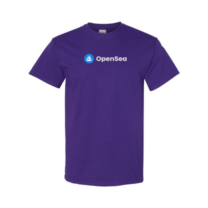 Men's OpenSea Logo Cotton T-Shirt