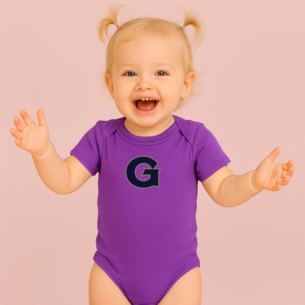 George Georgetown Hoyas Logo Baby Romper Onesie