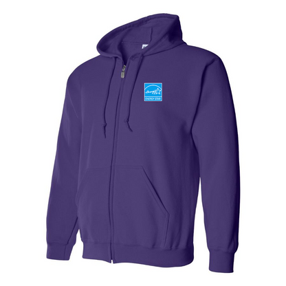 Men's Energy Star Logo Zipper Hoodie