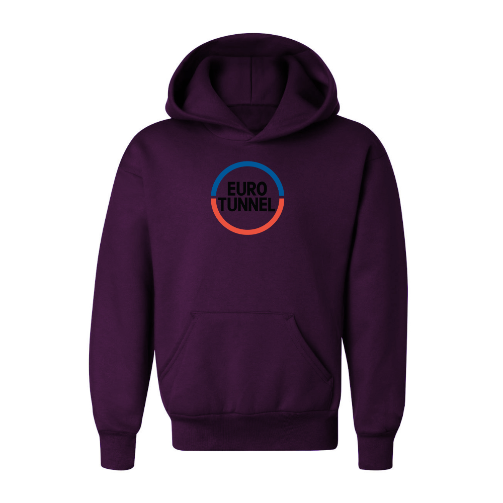 Youth   Eurotunnel    Logo  Pullover Hoodie