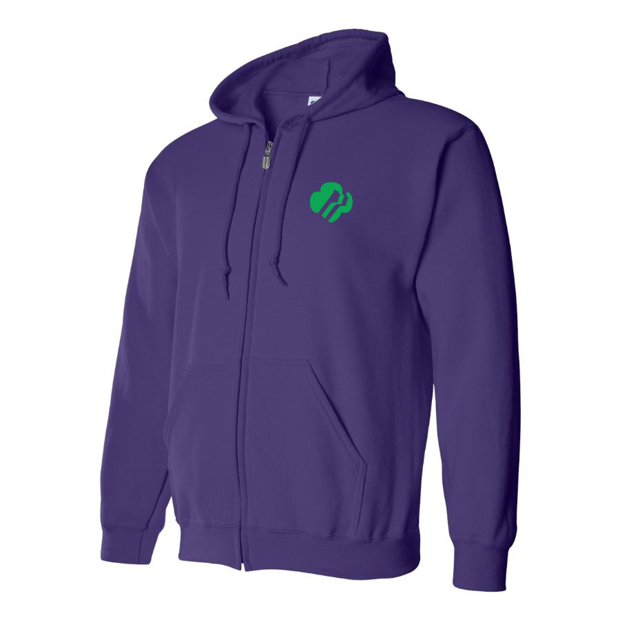 Men's Girl Scouts Logo Zipper Hoodie