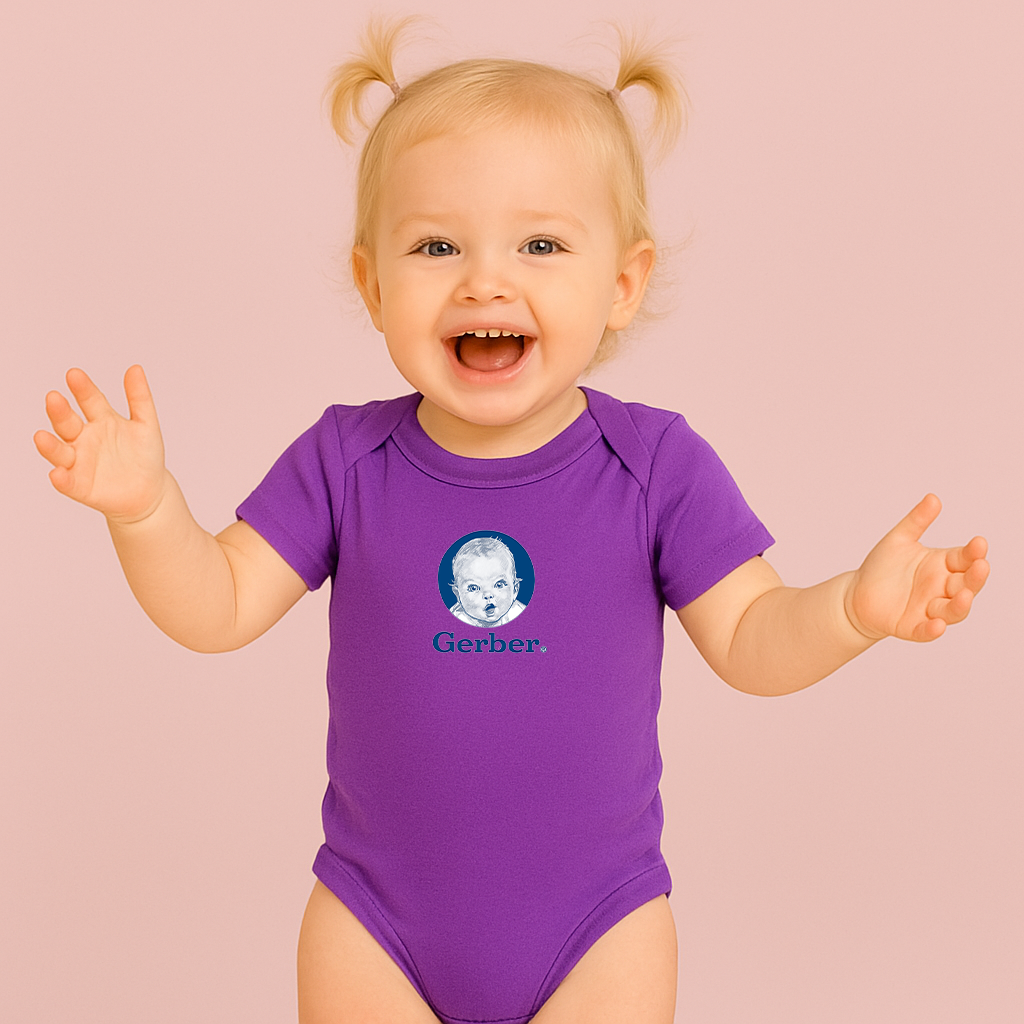 George Gerber Life Insurance Logo Baby Romper Onesie
