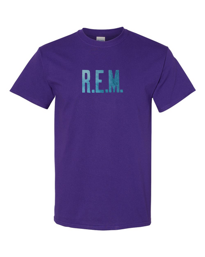 Men's R.E.M. Blue Gildan Heavy Cotton T-Shirt