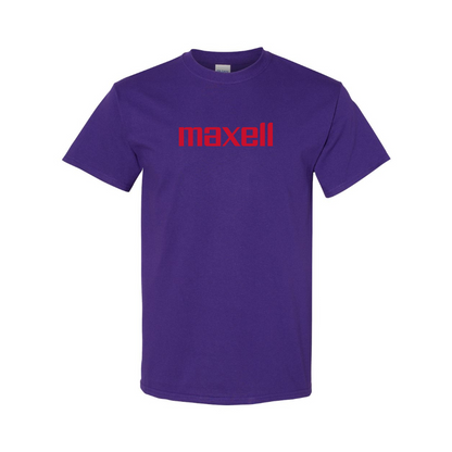 Men's Maxell Logo Cotton T-Shirt
