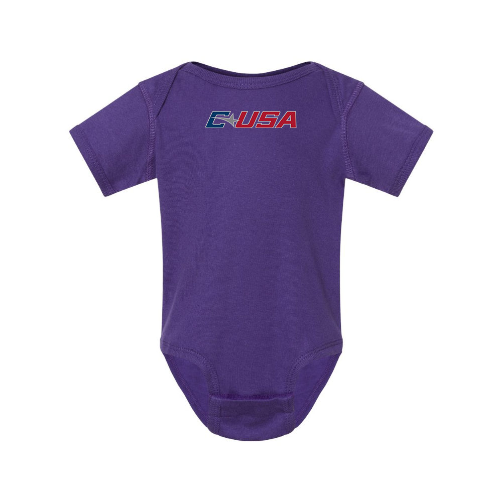 Conference USAl  Rabbit Skins Infant Baby Rib Bodysuit