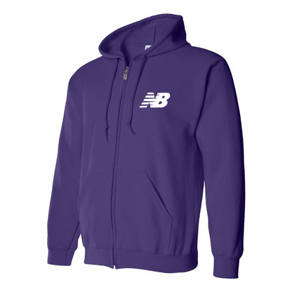 Men's New Balance Logo Zipper Hoodie