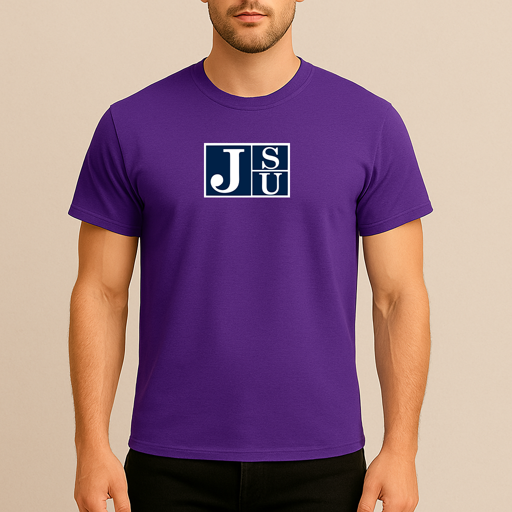 Men's Jackson State Tigers Logo Cotton T-Shirt