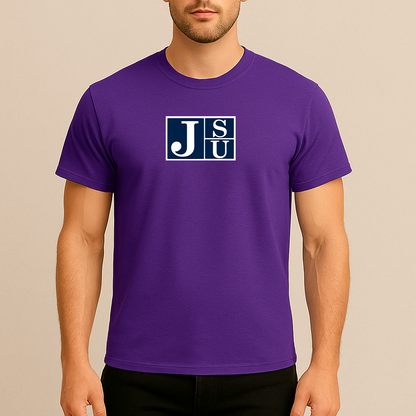 Men's Jackson State Tigers Logo Cotton T-Shirt