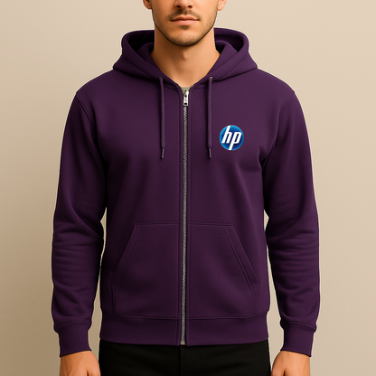 Men's HP Logo Zipper Hoodie