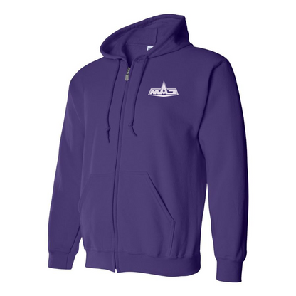 Men's MAZ Logo Zipper Hoodie
