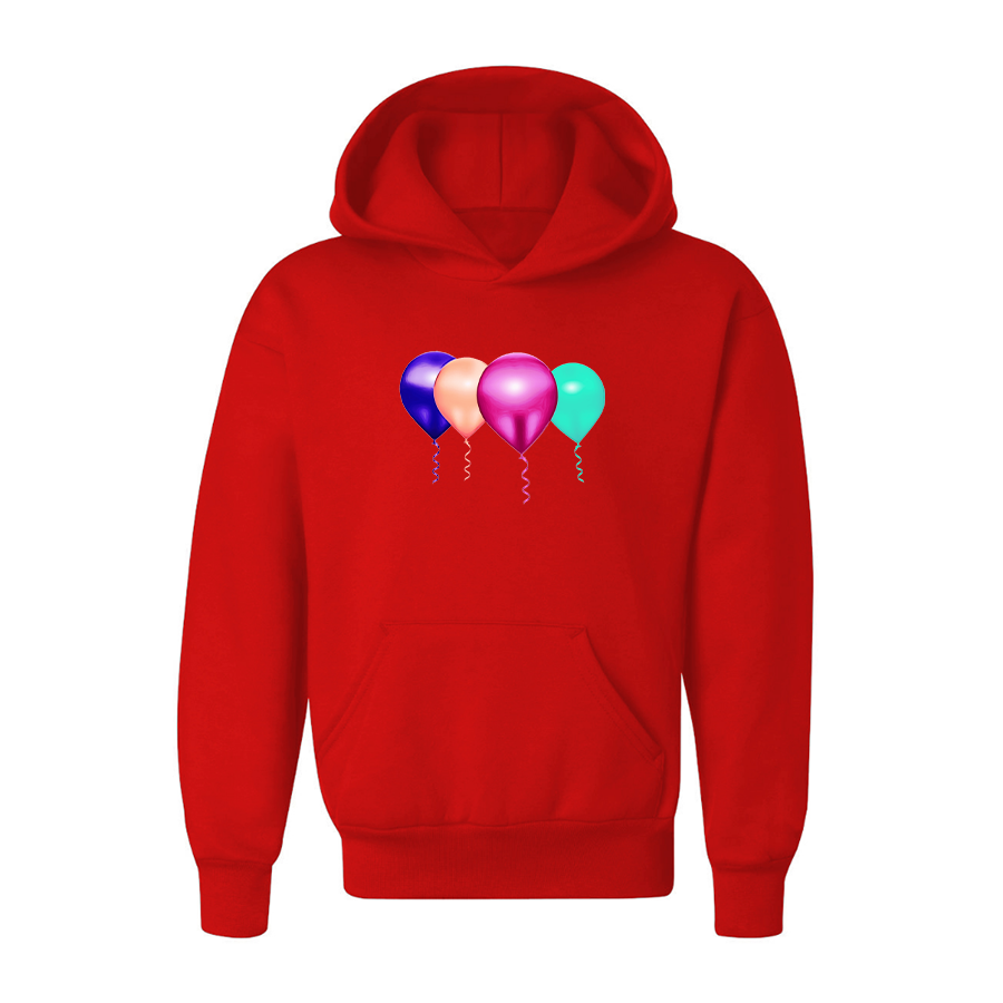 Youth Balloon-Emojis Pullover Hoodie