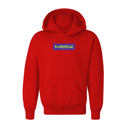 Youth  Merck KGaA Logo Pullover Hoodie