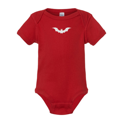 Bat-Emoji Logo Baby Onesie Romper