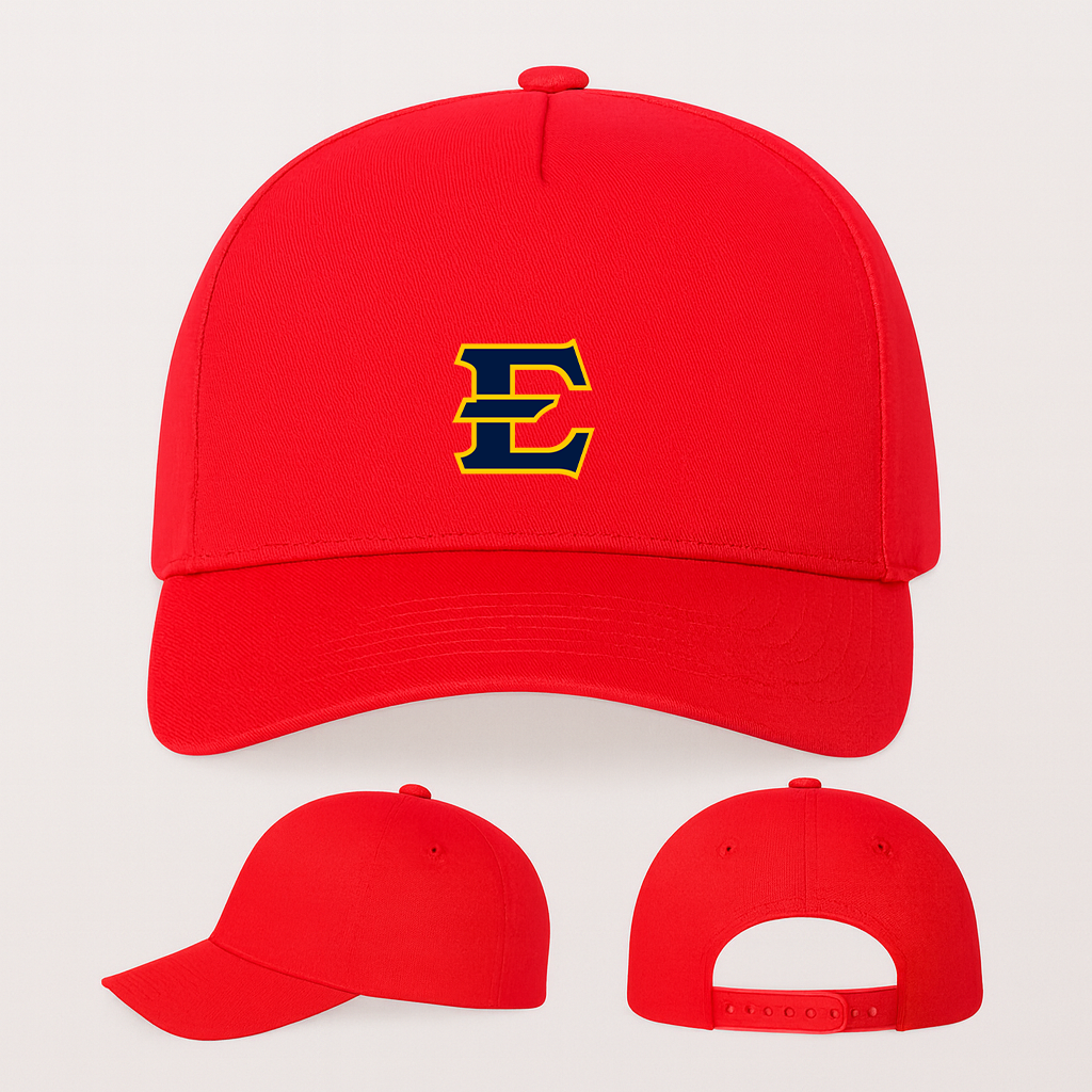 ETSU Buccaneers Logo Five Panel Twill Snapback Cap