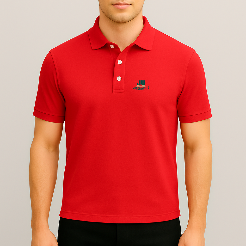 Men's Jacksonville Dolphins Logo Dry Blend Polo