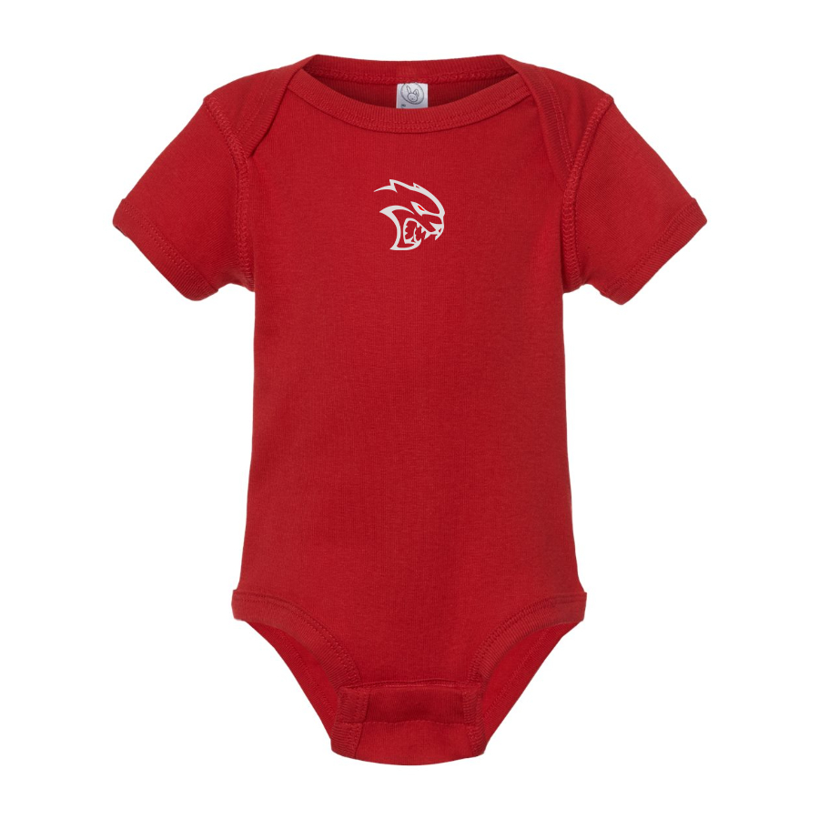 Dodge Hellcat Logo Baby Onesie Romper
