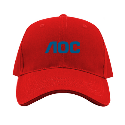 AOC  Logo Dad Baseball Cap Hat