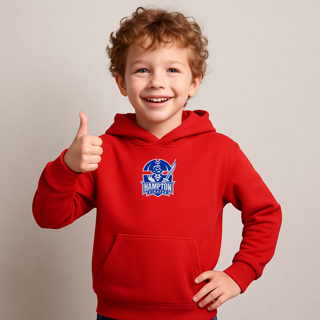 Youth Hampton Pirate Logo Pullover Hoodie
