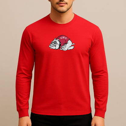 Men's Gardner Webb Bulldogs Logo Long Sleeve T-Shirt