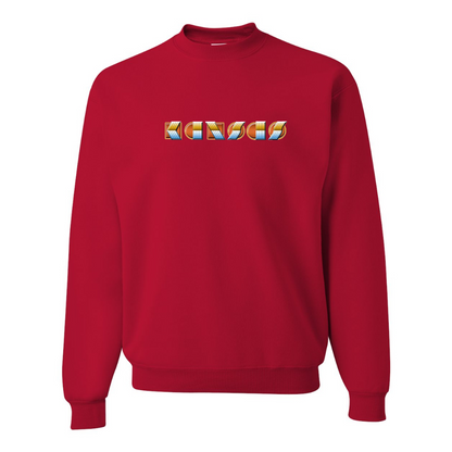Men's Kansas JERZEES NuBlend Crewneck Sweatshirt