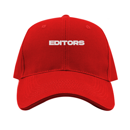 Editors  Logo  Dad Baseball Cap Hat