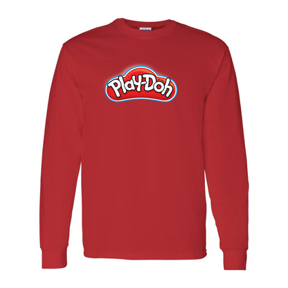 Men's Play Doh Gildan Heavy Cotton Long Sleeve T-Shirt