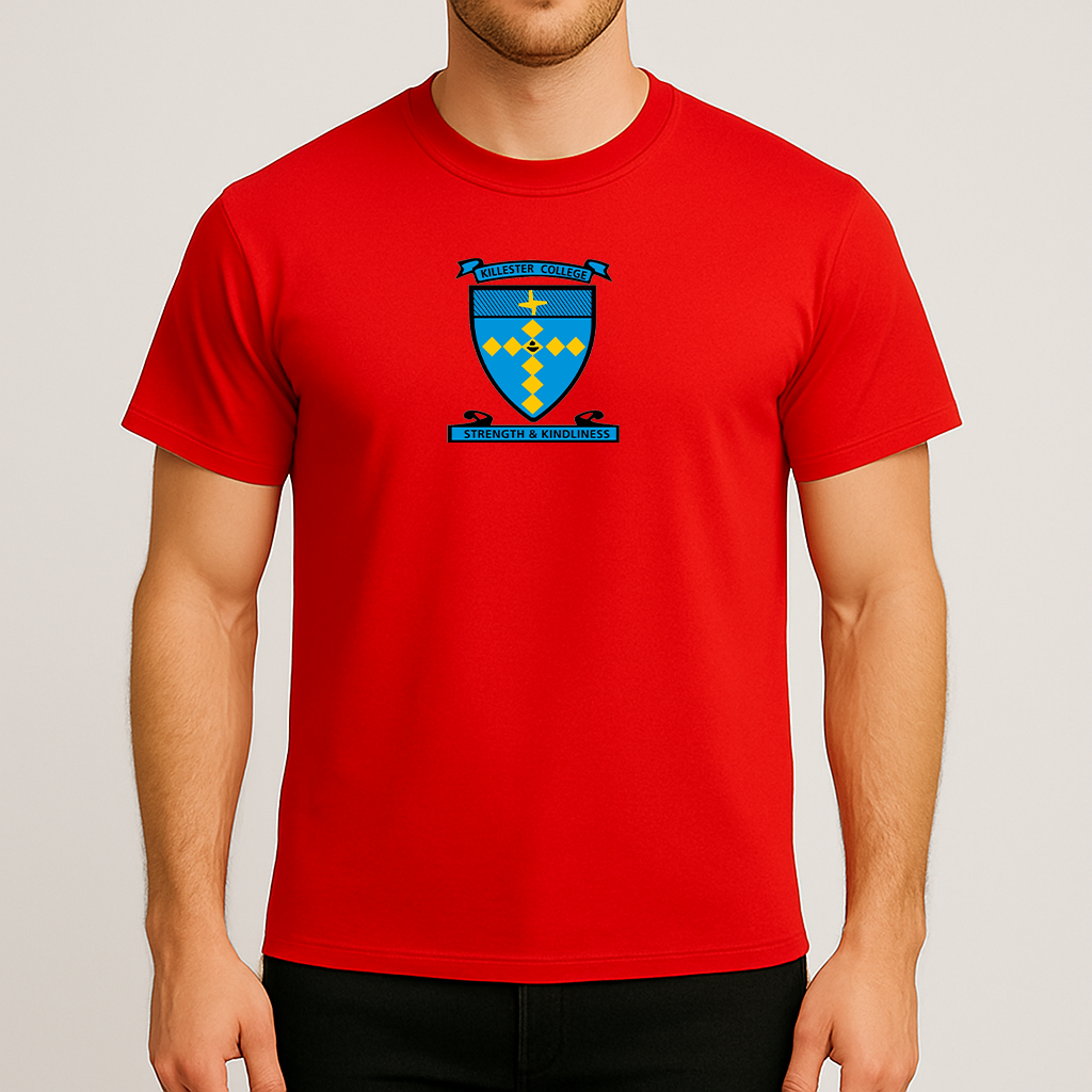 Men's Killester College Logo Cotton T-Shirt