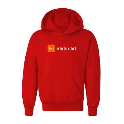 Youth Saramart Logo Pullover Hoodie