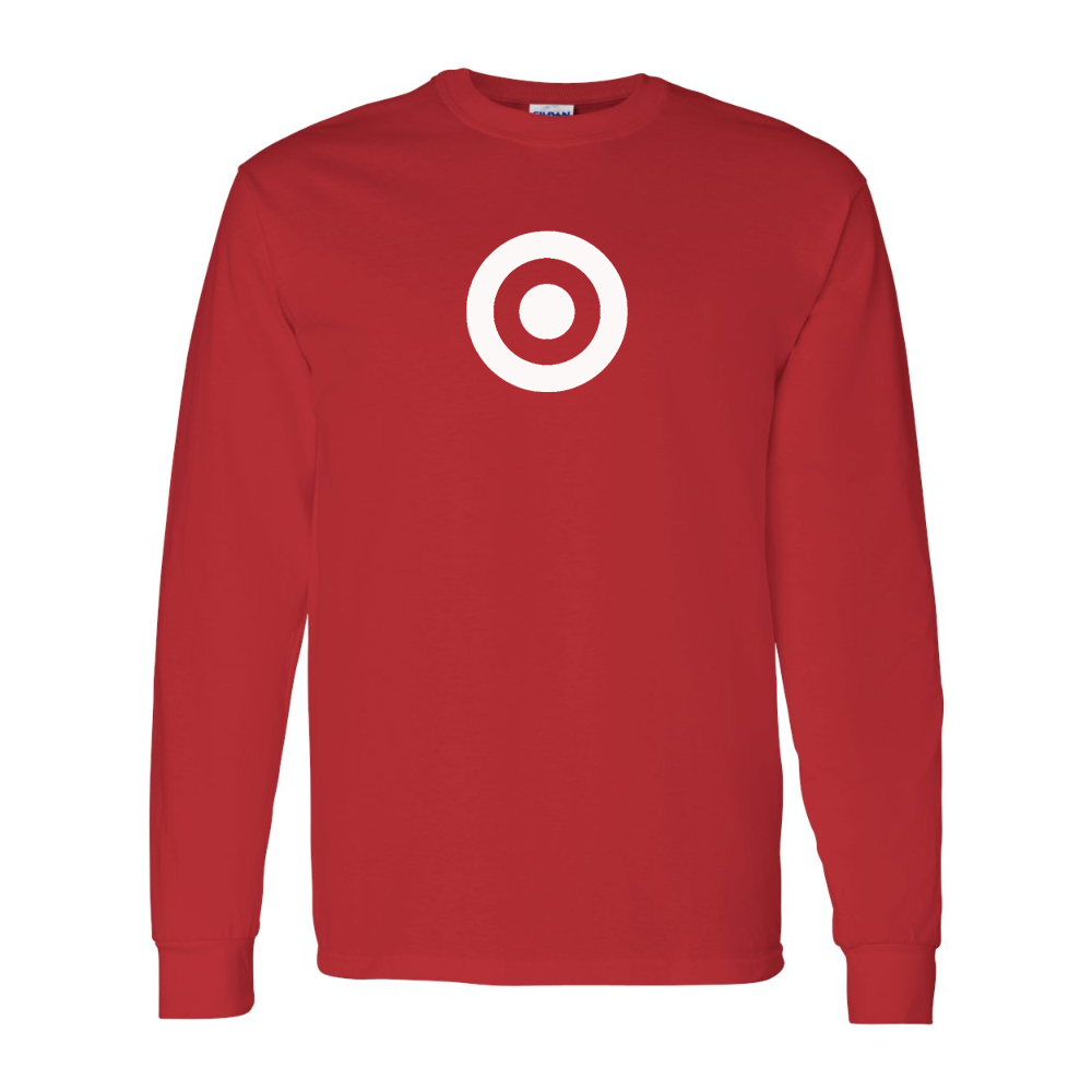 Men's  Target Gildan Heavy Cotton Long Sleeve T-Shirt