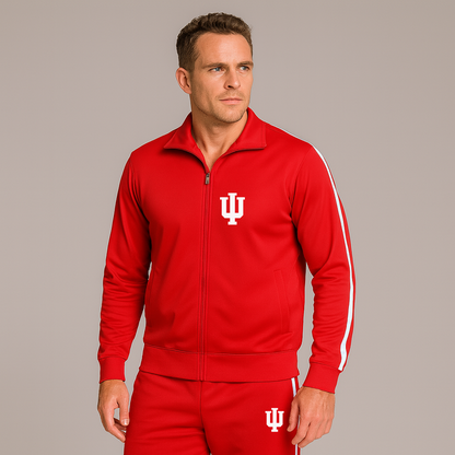Men's Indiana Hoosiers Logo Dri-Fit TrackSuit