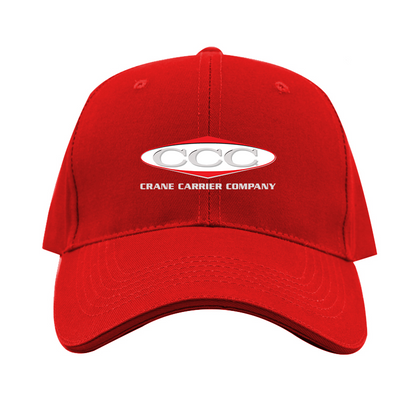 Crane Carrier Company Logo  Dad Baseball Cap Hat