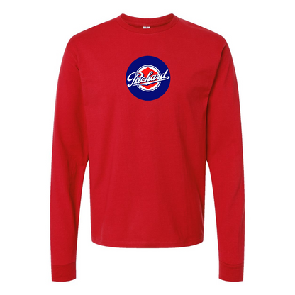 Men's Packard Logo Cotton Long Sleeve T-Shirt